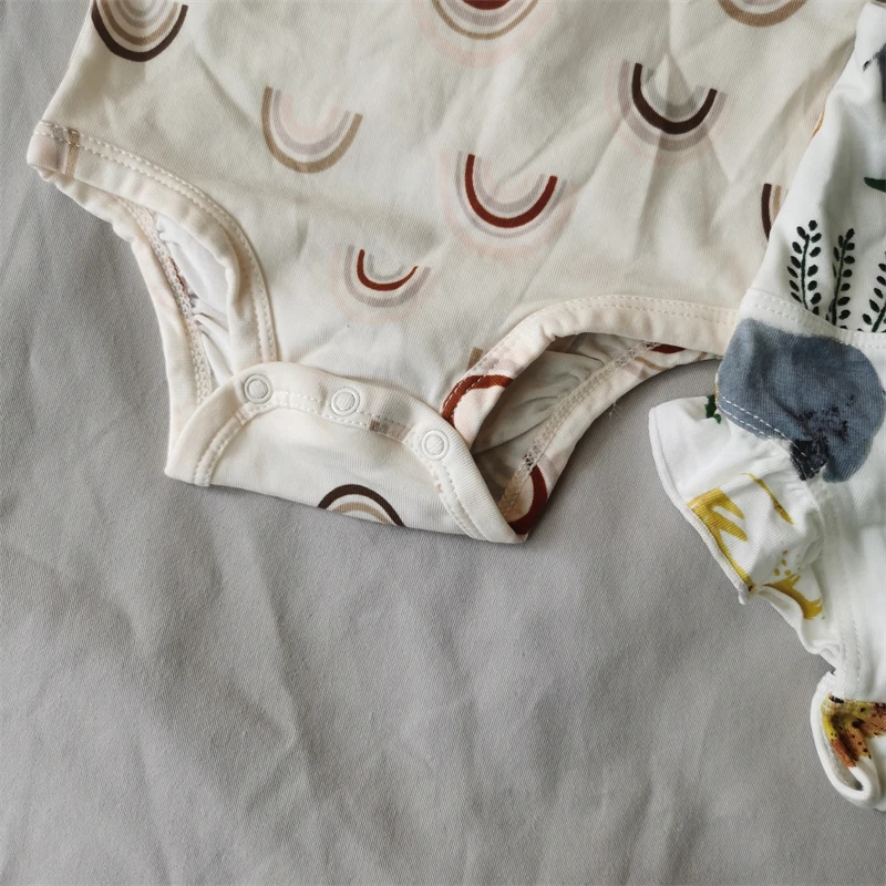 Soft bamboo newborn pajamas perfect for custom wholesale orders. Ideal for retailers seeking eco-friendly, high-quality baby apparel options.