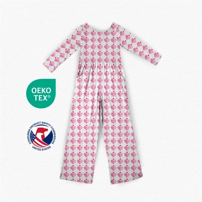 Factory Price Kids Girls Bamboo Long Sleeve Leggy Romper Baby Modal Bodysuit With Pocket Custom Print Top Quality Matching Mom