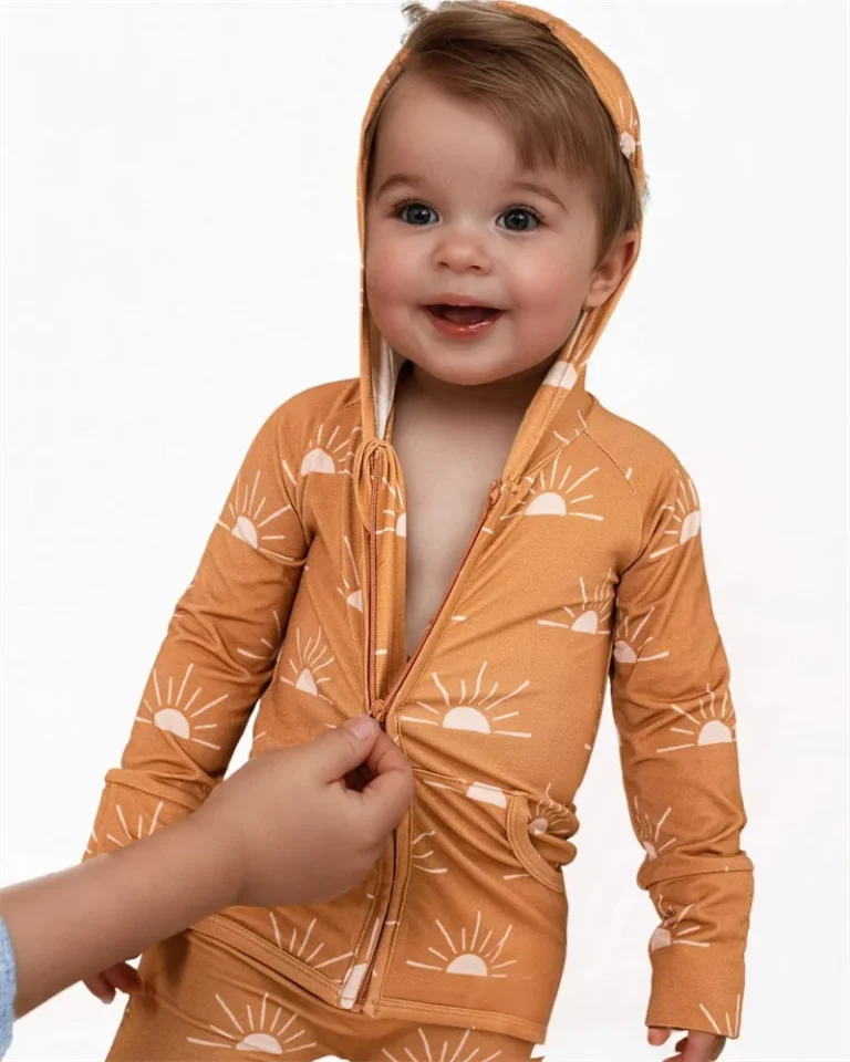 High-Quality Bamboo Romper Baby Pajamas Premier Textile Manufacturers for Global Wholesale