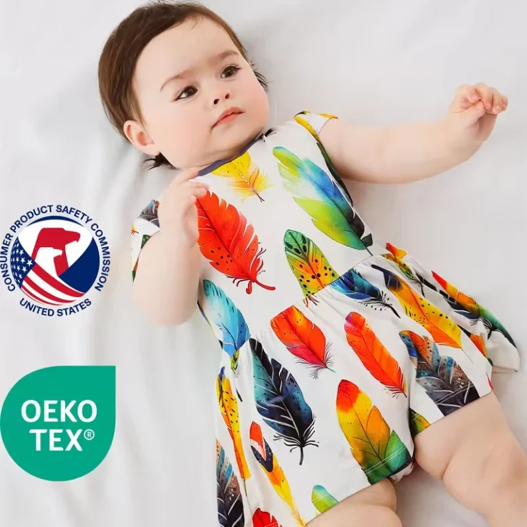 Custom Digital Print Baby Pajamas SMETA Compliant Suppliers Supporting Bulk Wholesale Disc