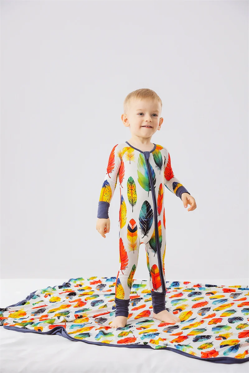 Adorable bamboo deer pajamas for kids – eco-friendly, soft, and perfect for B2B wholesale orders. Ideal for sustainable children's clothing retailers.