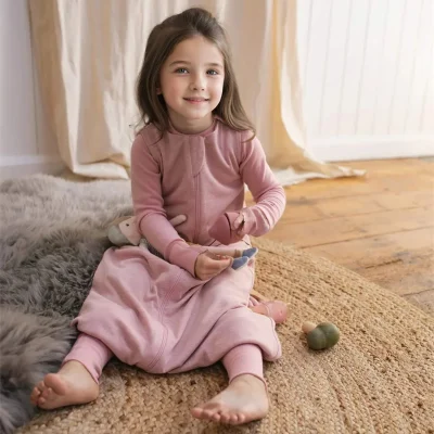 100% Merino Wool Sleep Sacks Customize Baby Sleeping Bag Eco Friendly Kids Sleeveless Sleeping Bag With Feet