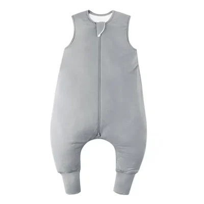 Customized Baby Bamboo Sleeping Bag 1.0TOG Sleep Sack With Feet Kids Bamboo Clothing Ykk 2-way Zipper Fold Over Foot