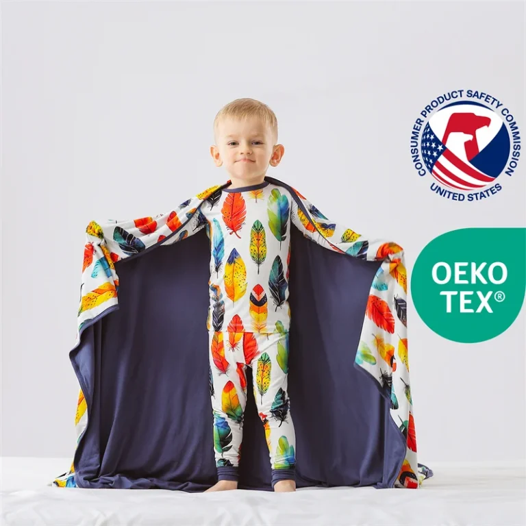 Set Piece Bamboo 2 Toddler Pajamas Wholesaler Supporting White-Label Manufacturing (Low MO