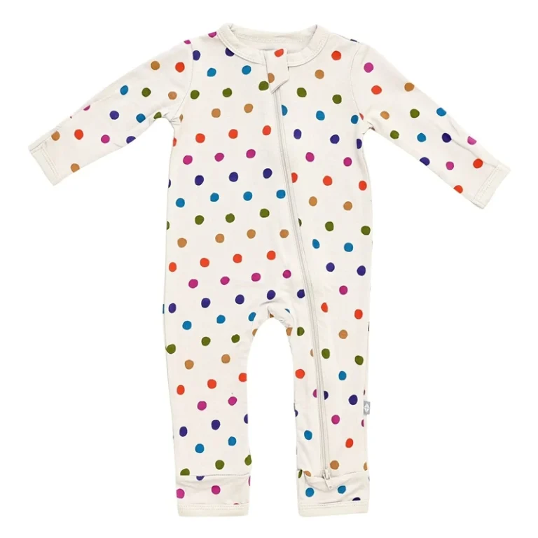 100% Organic Cotton Long Sleeve Romper Full-Package Production Supporting Fast Lead-Time G