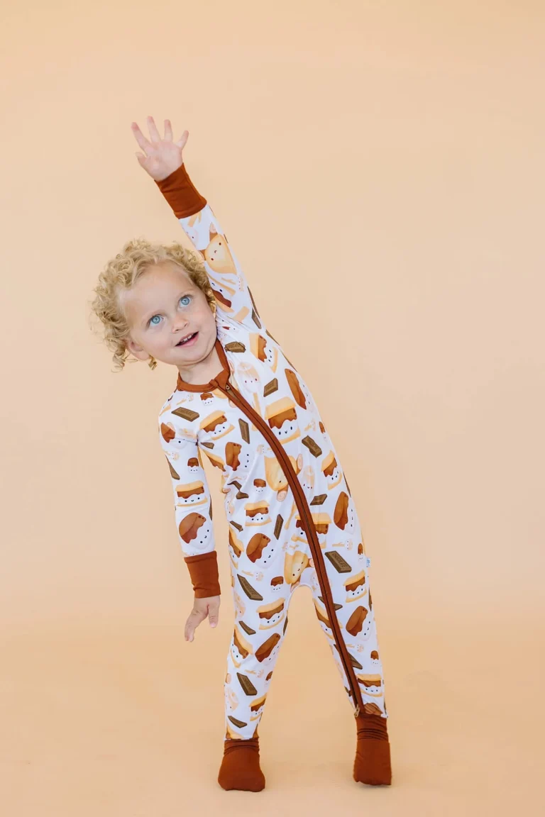 Fast Lead-Time Baby Magnetic Sleeper Bodysuit Infants Pajamas Bamboo Footie Piece Clothes