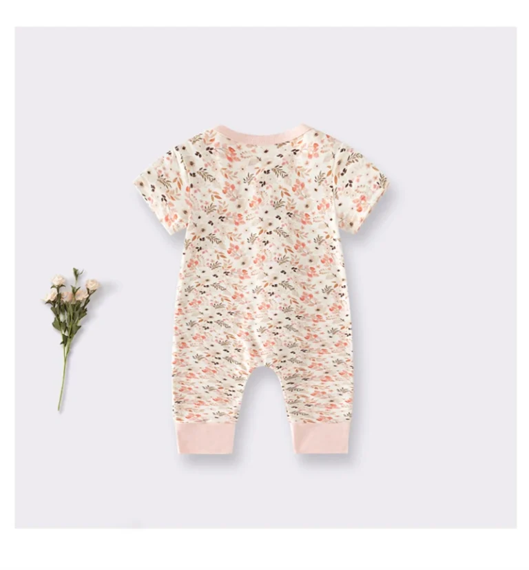 Extra Soft Bamboo Pattern Bamboo Knitted Fabric Romper BSCI Audited Factories Supporting F