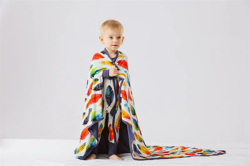 Soft bamboo newborn pajamas with custom logo, 95% bamboo 5% spandex, zipper design for toddlers. Perfect for B2B wholesale buyers.