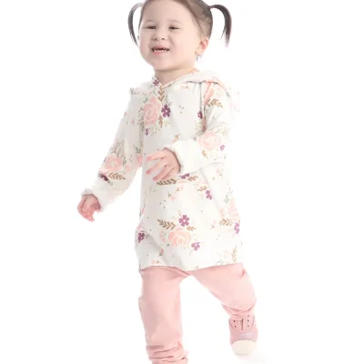 Custom Print Bamboo Baby Hoodie Long Sleeve Baby Sweatshirt Clothes Toddler Pullover Tracksuits Hooded Jackets  Private Logo