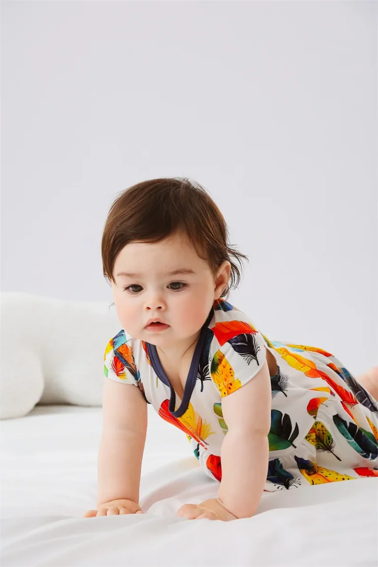 Unique With Romper Double Ruffles Bamboo Rapid Sample Development Small Batch Collections