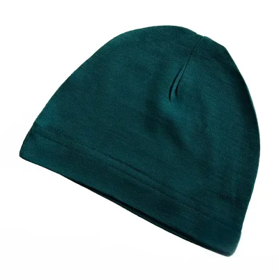100% Merino Wool Baby Beanie Hat Warm Casual Infant 17.5μm Winter Hat Custom Baby Eco-friendly Breathable Merino Clothing