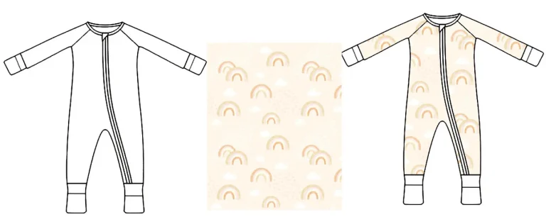 Two Pajamas Piece Bamboo White-Label Manufacturing