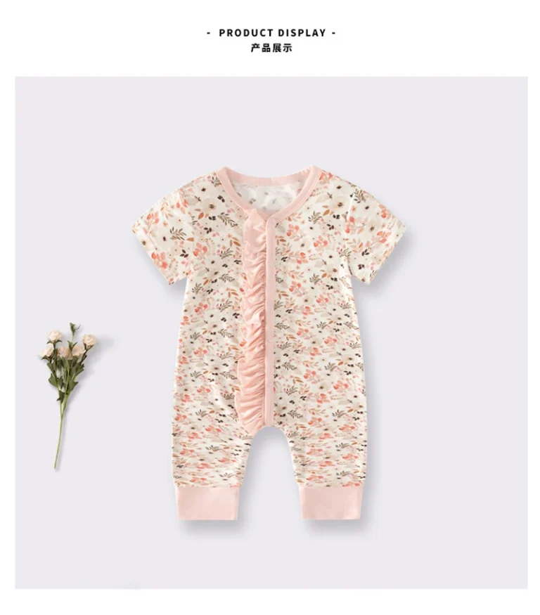 Mass Production Double Zipper Baby Romper Organic Wholesaler Scalable Solutions for Big Br