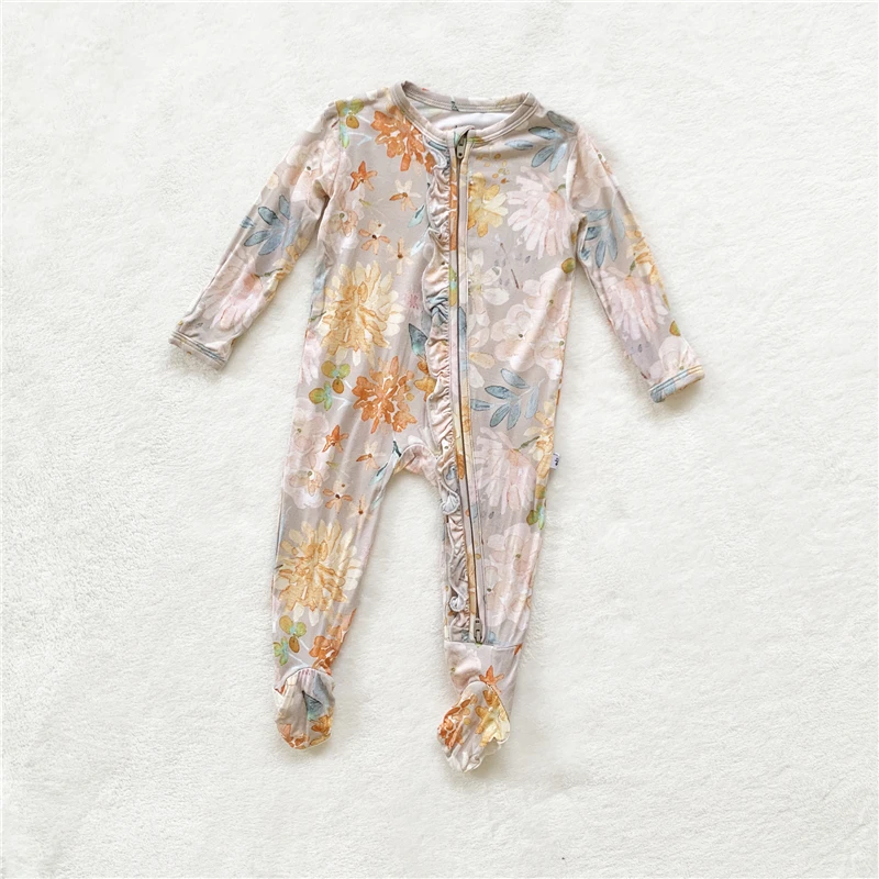 Wholesale Bamboo Mystery Bamboo Romper – Sustainable, stylish, and eco-friendly apparel perfect for retailers seeking premium baby clothing collections.
