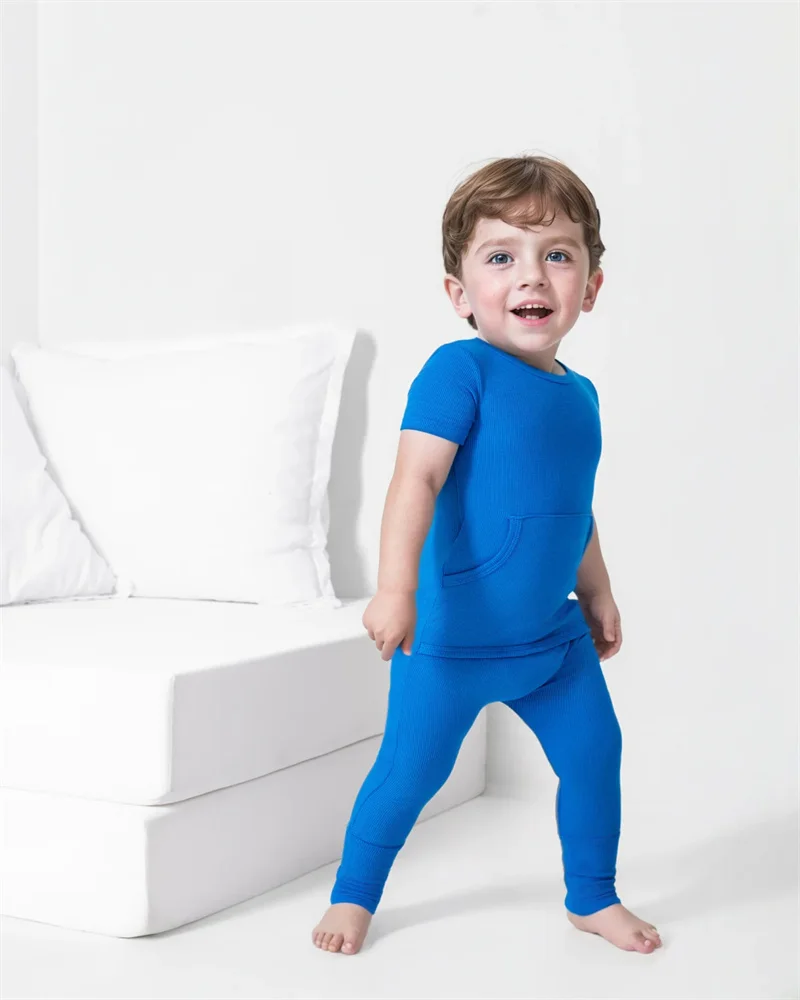 Eco-friendly bamboo baby romper in soft, sustainable fabric – perfect for B2B wholesale buyers seeking premium infant apparel.