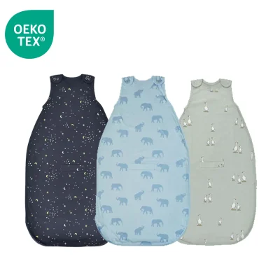 All-Season Adjustable Sleeping Bag Baby Merino Wool and Organic Cotton Sleep Sack YKK Two-Way Zipper Breathable OEKO-TEX Fabric