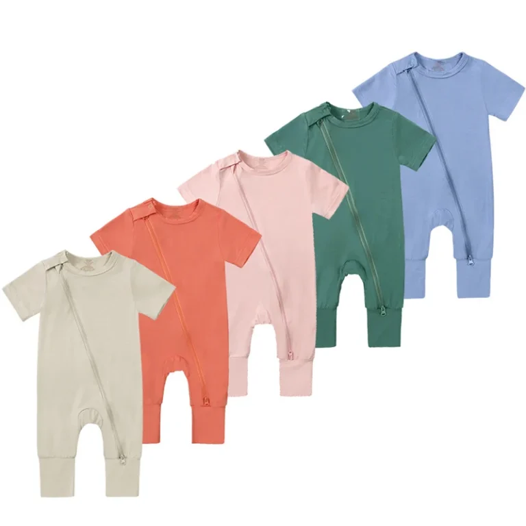 OEM/ODM Partner Professional Bamboo Spandex Baby Sleep Suit Manufacturing