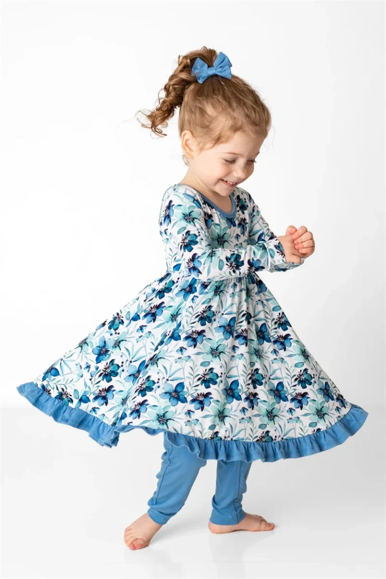 Fast Lead-Time Blue Pajamas Bamboo Ready to Ship Fast Lead-Time Guaranteed
